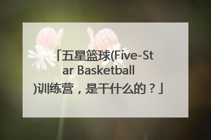 五星篮球(Five-Star Basketball)训练营，是干什么的？